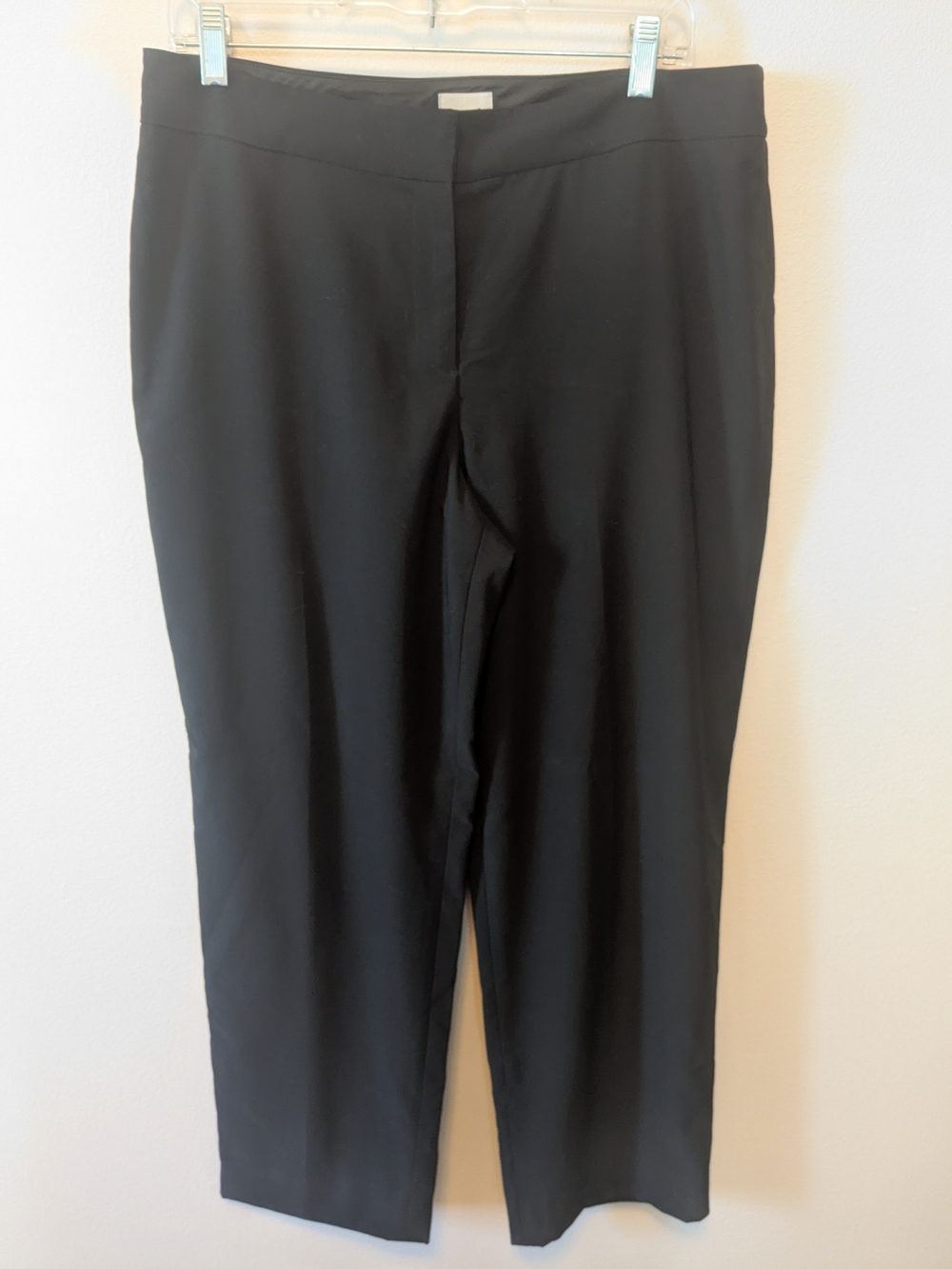 Chico's Black Classic Straight Dress Pants